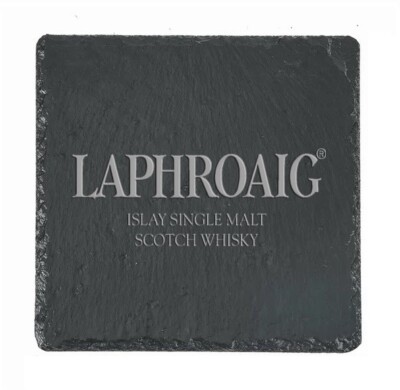 LAPHROAIG Whiskey Slate Coaster