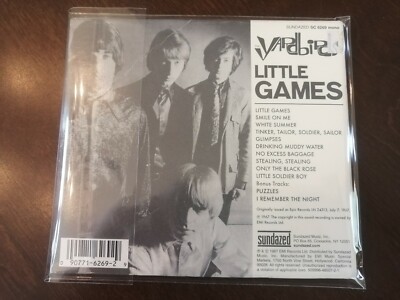 Little Games [Digipak] by The Yardbirds (CD, Dec-2010, Sundazed