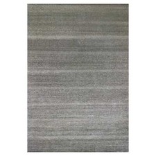 12' x 17'10" Gray Modern Grass Design Wool Hand Knotted Oversized Rug R79869