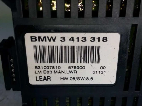 3413318 Modulo Electronico para BMW SERIE X3 (E83) 2.0d 2005 968877 - Imagen 3 de 10