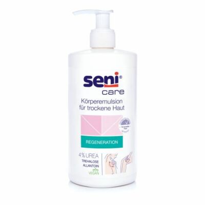 Seni Care Feuchtigkeitspendende Körperemulsion, Feuchtigkeitscreme 500 ml