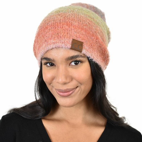 C.C Unisex Eco-Friendly Recycled Yarn Wool Blend Convertible Beanie - Picture 38 of 85