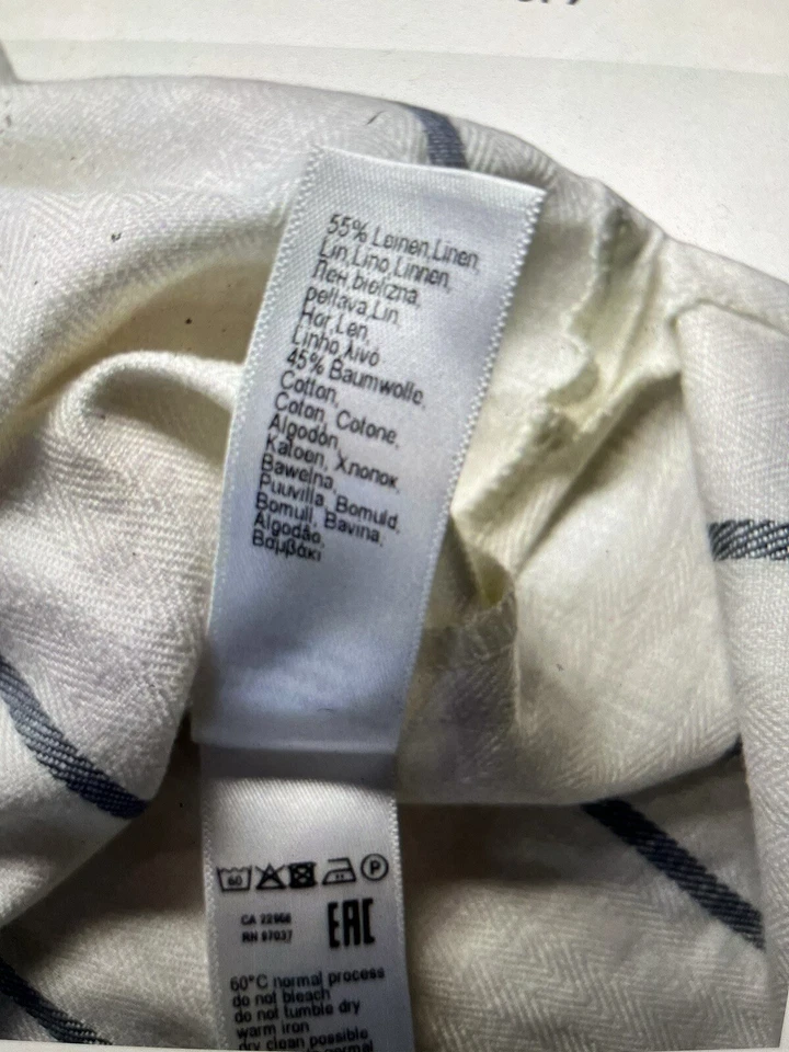 Vestido túnica caftán Hanro Urban informal para mujer talla pequeña mezcla de algodón con cuello en V Foto 4 de 4