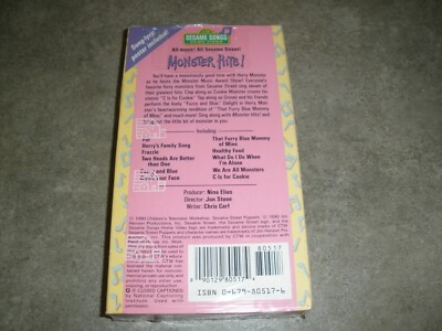 NEW Sesame Songs : Monster Hits! by Random House Home Video Staff