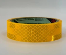 3M Diamond Grade Conspicuity Reflective Tape 1" 10 ft Cut Fluro Yellow 983-21ES
