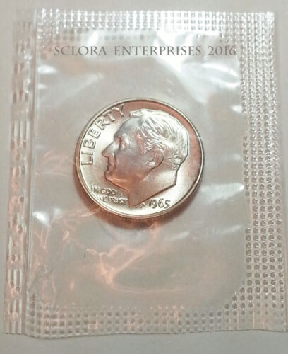 1965 P Roosevelt Dime  *SPECIAL MINT SET* (SMS) UNCIRCULATED  **FREE SHIPPING** - Picture 1 of 2