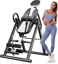 Weiß Inversionsbank Rückentrainer Inversion Table Schwerkraft Trainer
