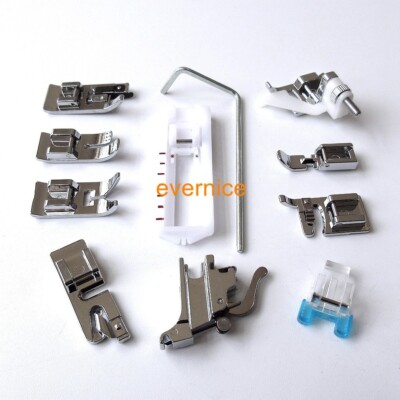 11 Fußset mit hohem Schaft für Babyschloss ESG ESE Janome 1600P Viking 2760 Pfaf