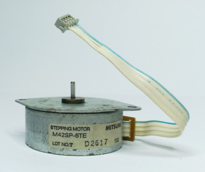 Genuine Mitsumi Stepper Drive Motor M42SP-6TE Pulled from a working unit