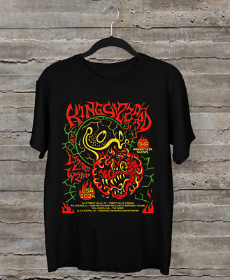 King Gizzard & the Lizard Wizard Tour 2024 Black All Size S-5XL Shirt