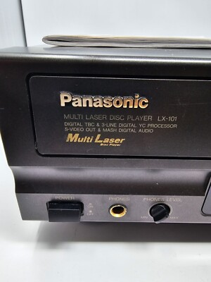 Panasonic LX-101 Multi Laser Disc Player Compact Disc Player MASH