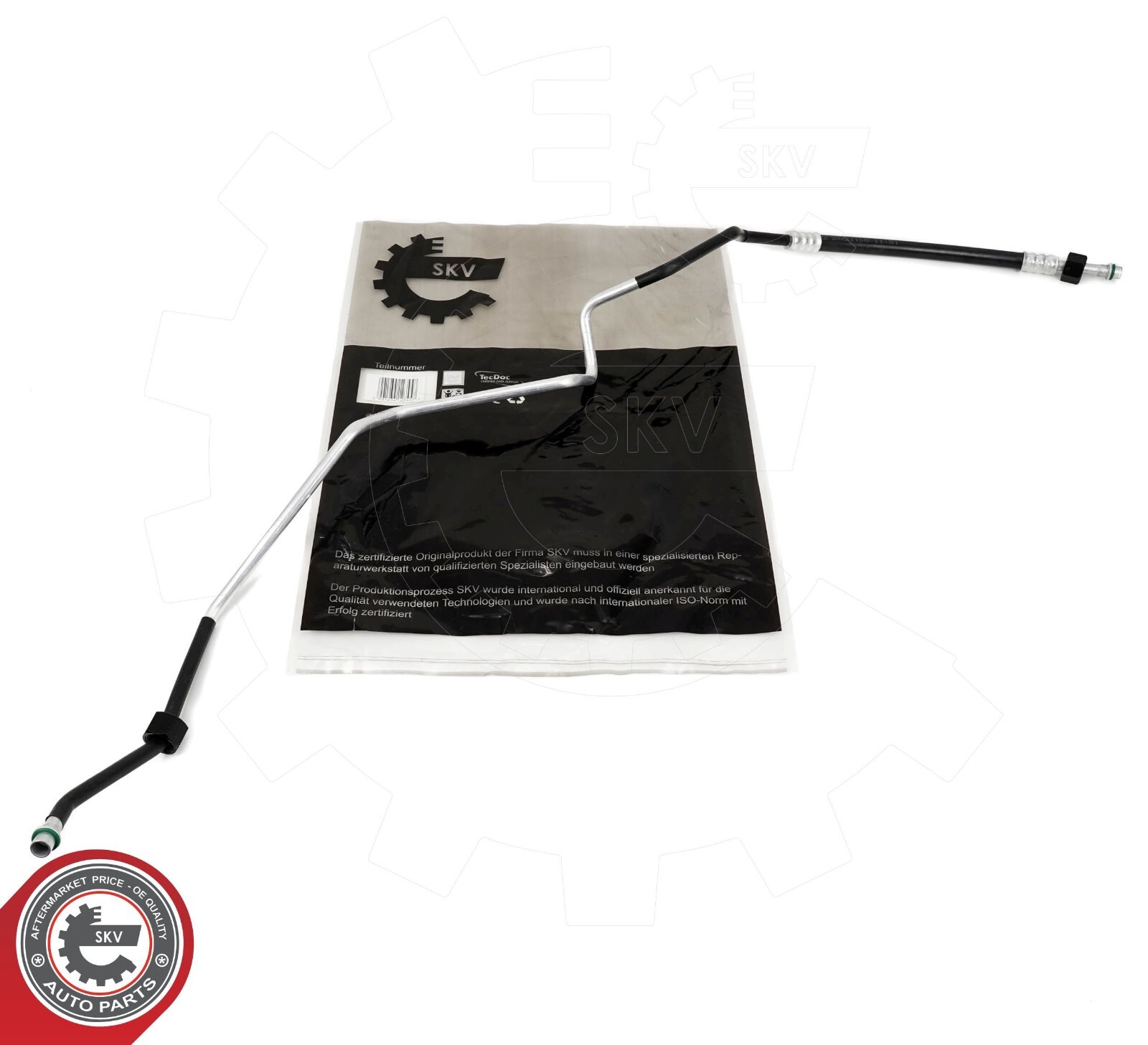 Tuyau de climatisation en aluminium renforcé 3B1260710A pour Passat B5