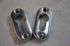 Rosette für Tür aus Aluminium,  Neu, Verpackt 2er Set