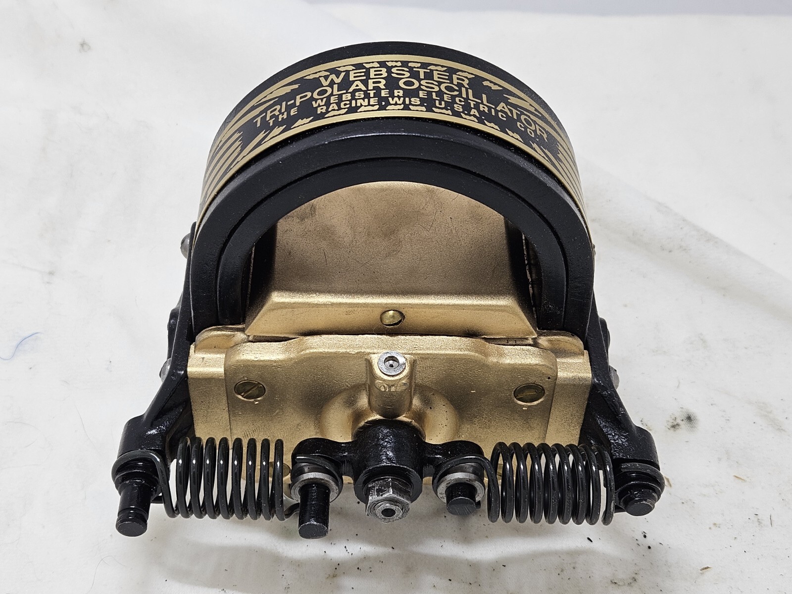 WEBSTER K Serial No. 518436 Hit Miss GAS ENGINE Old MAG HOT all