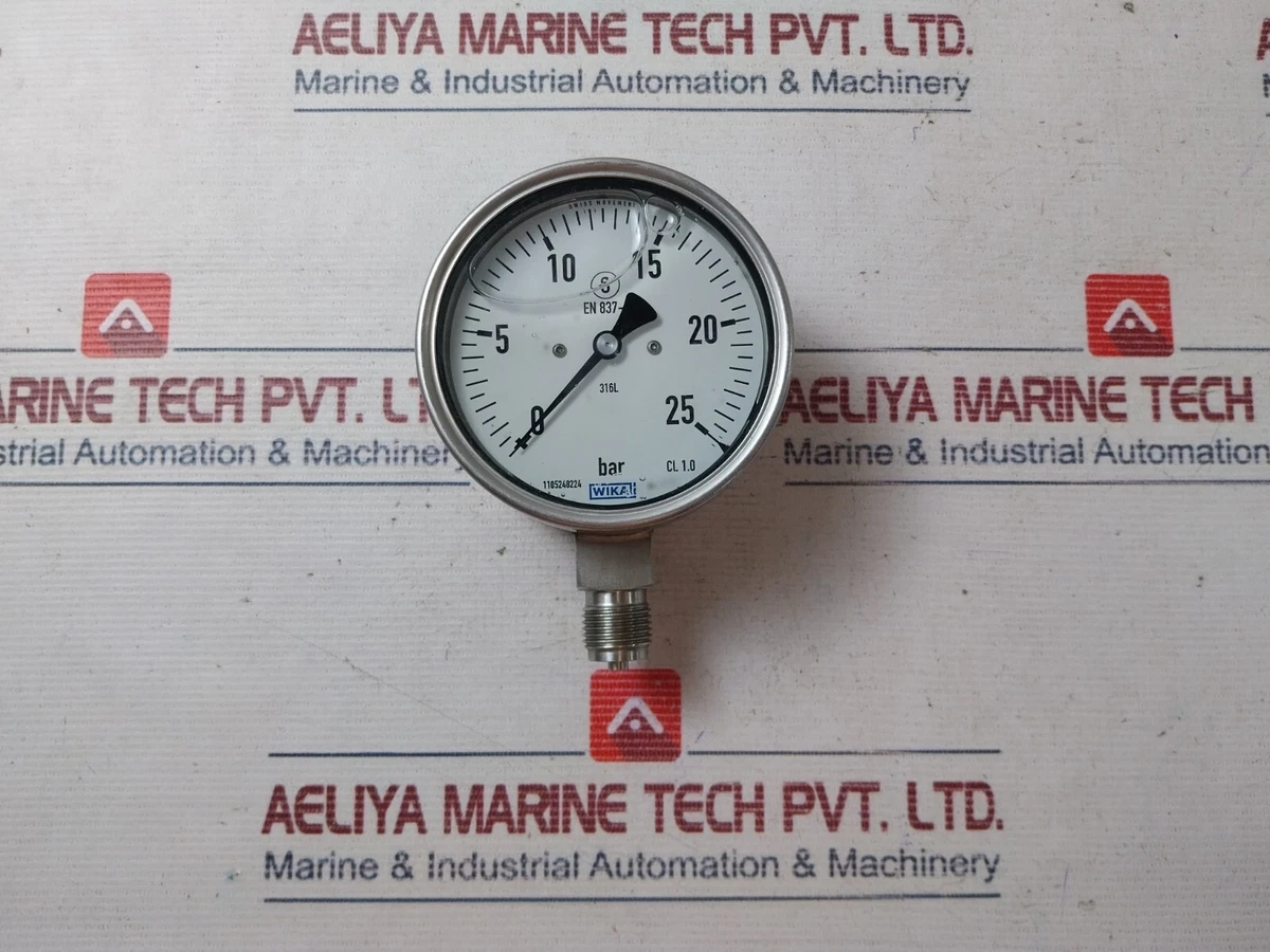 Wika 010 Bar Pressure Gauge Aeliya Marine, 45 OFF