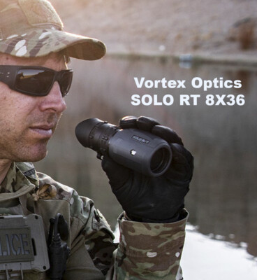 Vortex Optics Solo R/T Tactical Monocular 8x36 MRAD Range Reticle