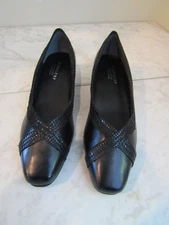 NIB Mark Lemp Classics by Walking Cradles Womens Tracy Black Dress Pump Shoes 6N