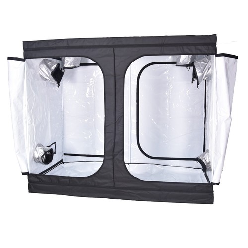 Weißes Growzelt, weiß innen Growbox, Hydrokultur Indoor Home Bud Growkit - Bild 3 von 22
