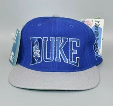 Duke Blue Devils Vintage Starter The Natural Wool Fitted Cap Hat - Size: 7