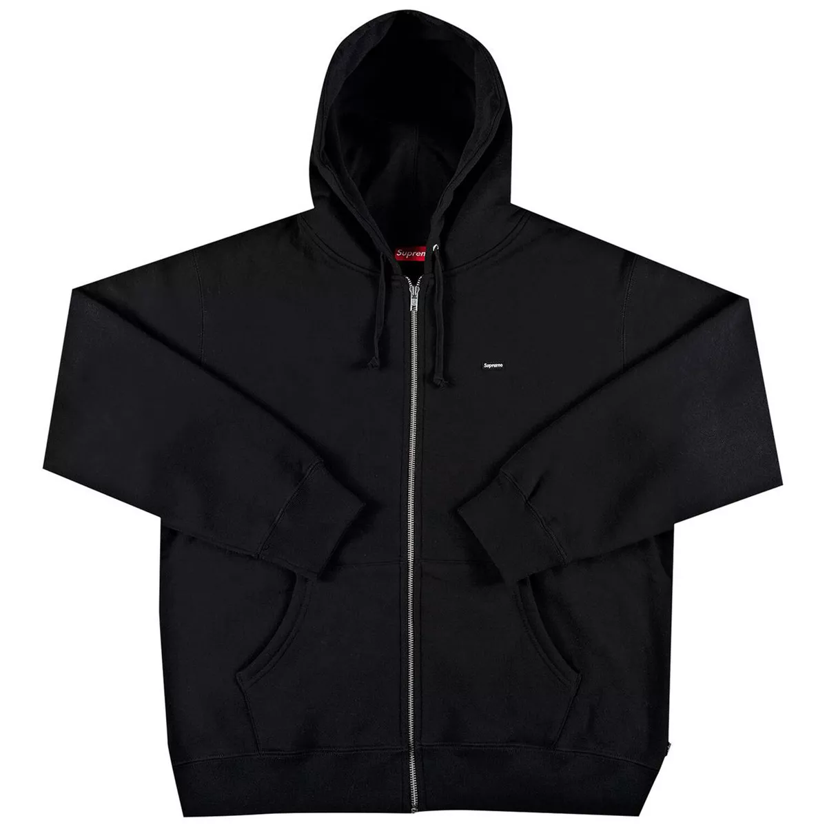 Supreme small box 2025 zip up sweatshirt