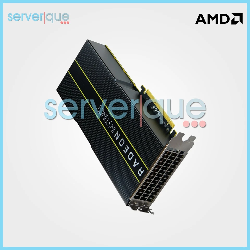 AMD Instinct MI25 16GB HBM2 PCI-e 3.0 x16 Accelerator Video Graphics Card - Image 3 of 3