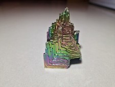 Bismuth Crystal Hopper Shape Large