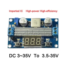 3~35V/ 3.5~35V LTC1871 100W Adjustable DC Step-up Boost Voltage Converter Module