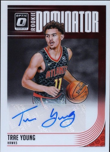 2018-19 Panini Donruss Optic Trae Young Choice Mojo Rated Rookie