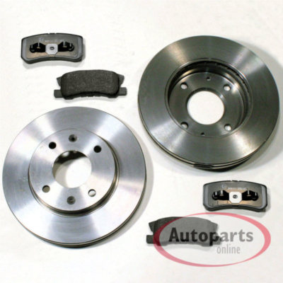 Für Mitsubishi Mirage Space Star - Bremsscheiben belüftet Bremsbeläge für vorne