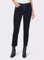 Jeans Blau 38 Damen Heine Push-Up-Jeans 5-Pocket-Style Darkblue UVP:69,99€ G53
