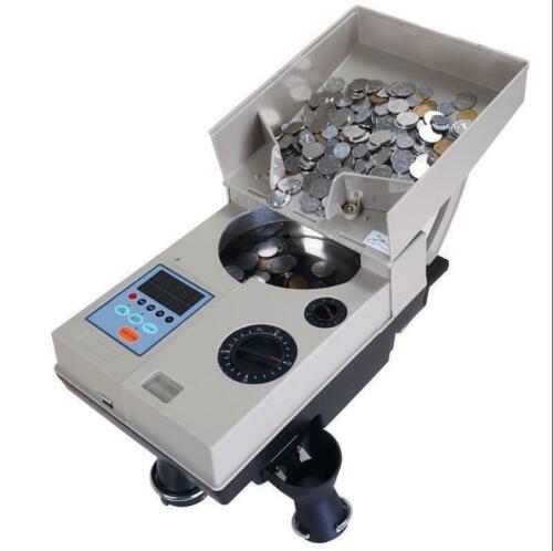 Electronic coin change sorter coin counter counting machine for most countries - Picture 1 of 5