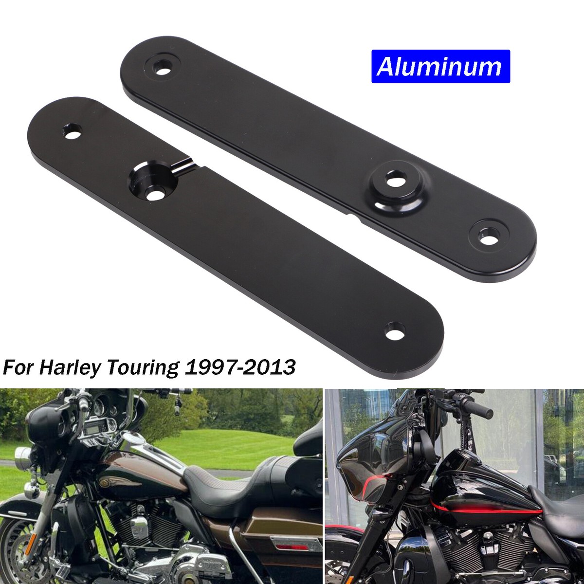 Front Turn Signal Relocation Kit For Harley Road Glide King FLTRU