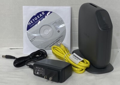 Netgear CG3000D-1 CXNAS Wireless Gateway Cable Modem Router DOCSIS 3 with Disc