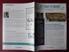 LE TRAIT D'UNION 105 10/2018 SNECMA SAFRAN VILLAROCHE MONTEREAU CDC LEAN