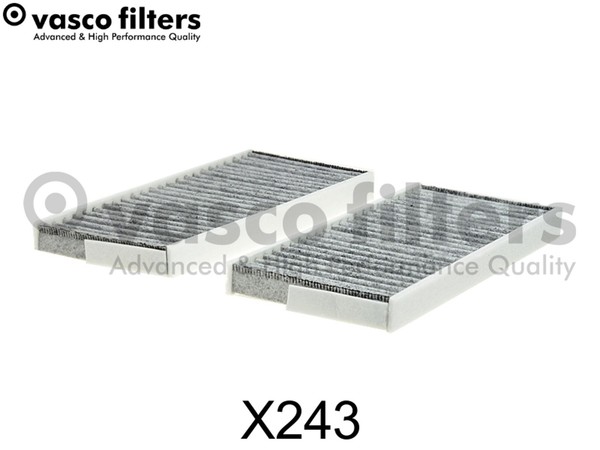 David Vasco Innenraumfilter Vasco Filters X243 Aktivkohlefilter FüR Opel Movano-image