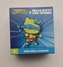 2025 McDonalds TMNT Hello Kitty HAPPY MEAL TOY 1 Hello Kitty x Leonardo
