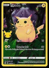 Carta Pokemon Pikachu 005/025 Holo rara celebrazioni