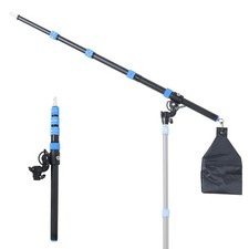 SH Extension Boom Arm, 22"-63" Adjustable Telescopic Boom for Light Stand