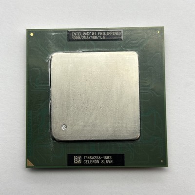 Intel Celeron 1.3Ghz CPU SL656 1300mhz 256K 100mhz FSB Socket 370 SL5VR 1.5v