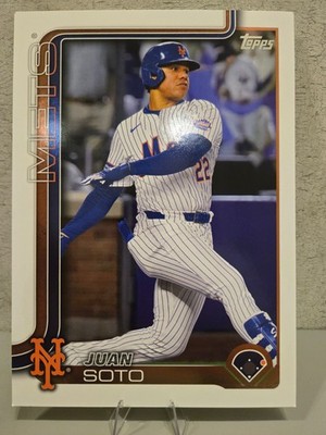 Juan Soto 2025 Topps Baseball Series 2 Super Box Oversized Card OTB2-14