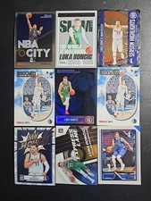 LUKA DONCIC Lof of 9 NBA Cards, Inserts, Base Parallels 