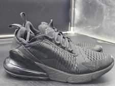 Nike Air Max 270 Shoes Womens Size 7.5 Black Sneakers Stained Damaged AH6789-006