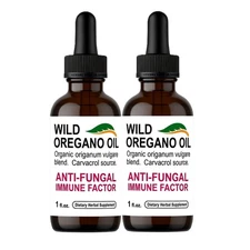 2 PACK OREGANOL Oil of Oregano 60 ml North American Herb  Inmune support  BLEND