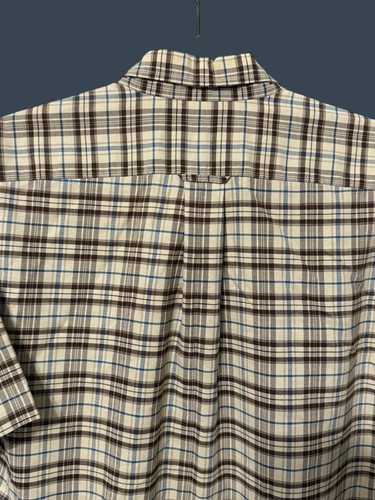 Camisa De Colección Towncraft Marrón Botón Frontal Para Hombre Mediana Años 70 JCPenney - Imagen 7 de 8
