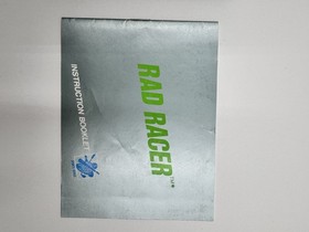 Rad Racer Nintendo Entertainment System NES With Manual