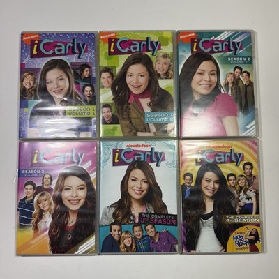 *read description* Lot Of iCarly DVDs Seasons 1 3 And 4 + Season 2 Partial