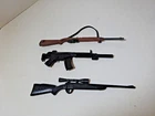 GI Joe 12‑Inch Weapons Lot –Vintage & Modern Rifles Hasbro 1970s–1990s Mixed A14