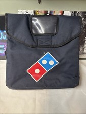 Domino's Pizza Food Delivery bag Insulated, Thermal, Original 18  x17  x 7  Blue