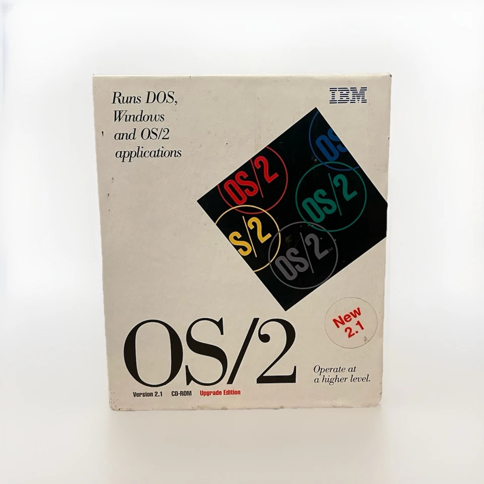 IBM OS/2 Version 2.1 Upgrade Edition (1993) Packaging And Manuals Only - No CDs - Image 4 of 4
