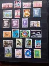 REPUBLIQUE DOMINICAINE: LOT DE TIMBRES POSTE AERIENNE CLASSES CHRONOLOGIQUEMENT 